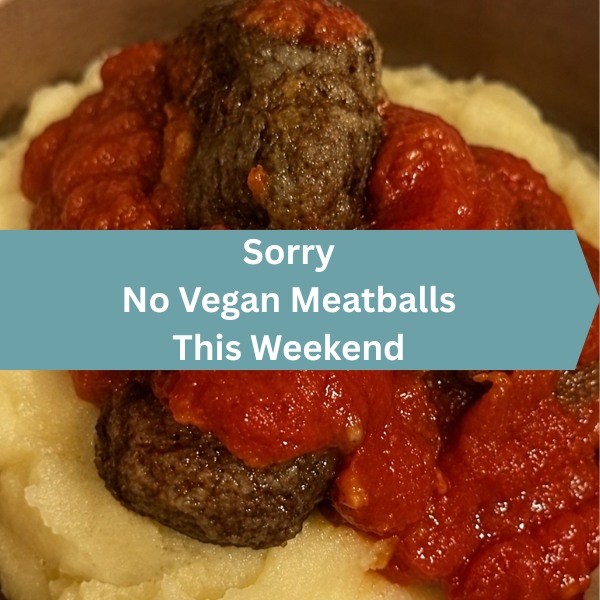 Sorry NO Dairy Free/Gluten Free/Vegan Meatballs this weekend 13th June 2026.

Don't worry — our Swedish Meatballs will still be available.

#IveBeenPickled #ChristchurchFarmersMarket #WinterWarmer #SupportLocalNZ #ChristchurchFoodies