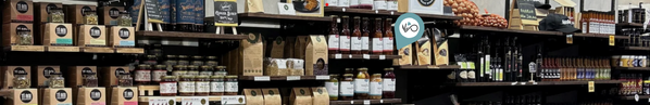 Ive Been Pickled Products displayed on the shelf in the riverside pantry